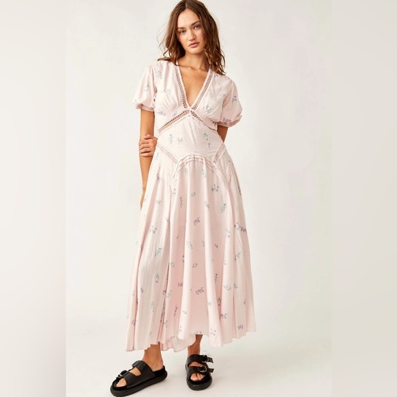 Free People Still in Love Maxi, Size 6 - Picture 1 of 3